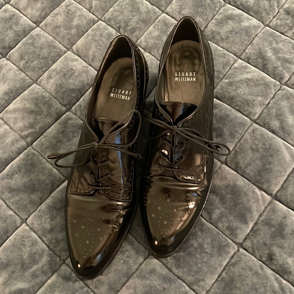 Stuart Weitzman black dress minis